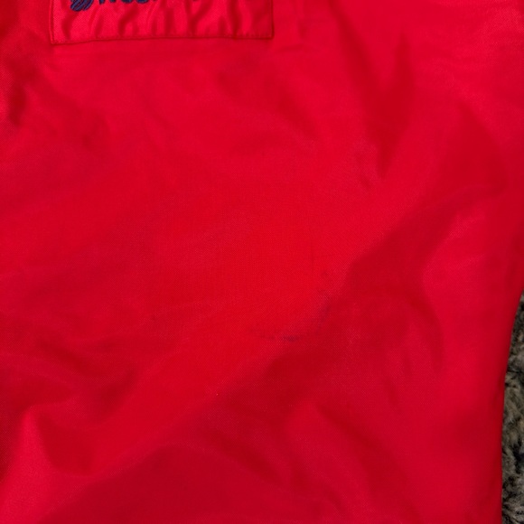 West Marine Nautical Gear Nylon PVC Coating Weather Rain Small Red Jacket - Picture 4 of 13